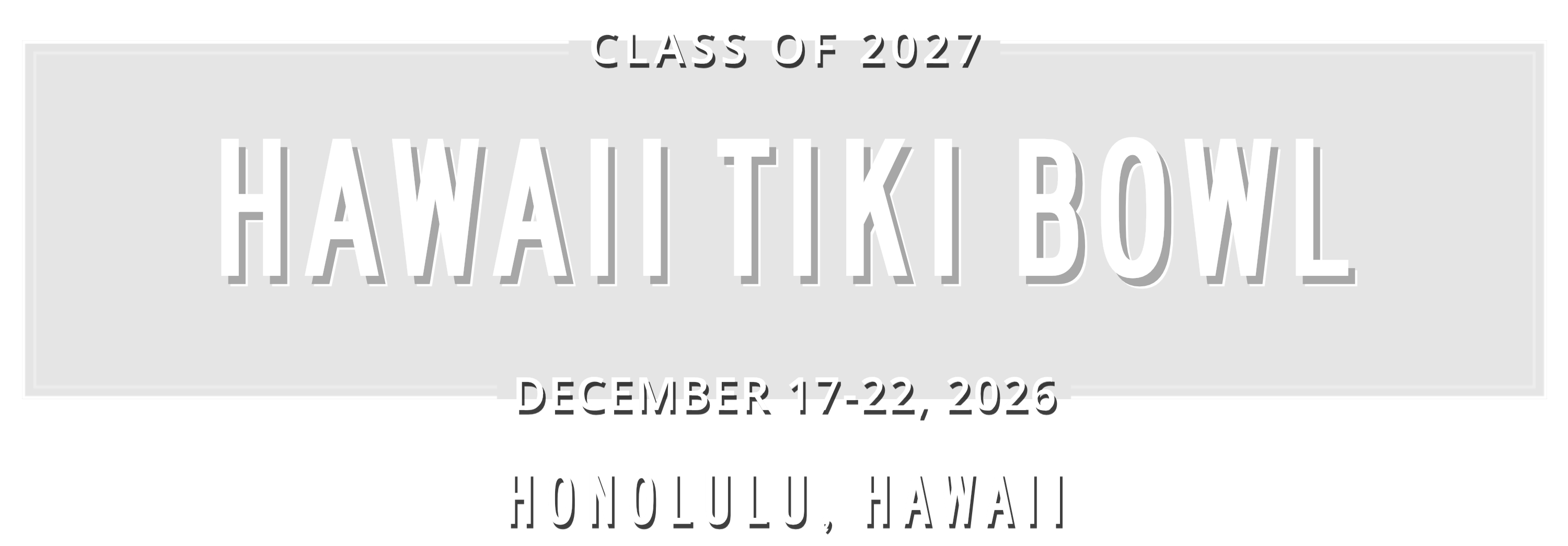 Hawaii Tiki Bowl